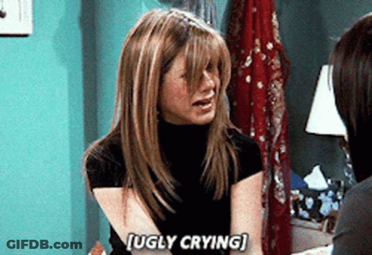 Ugly Crying Rachel Friends Sad GIF