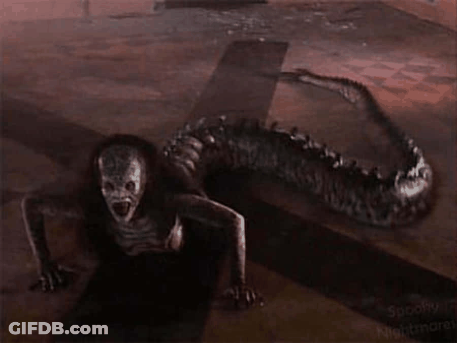 Ugly Demon Snake GIF