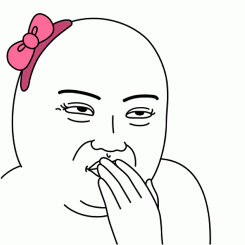 Ugly Flying Kiss Animation GIF