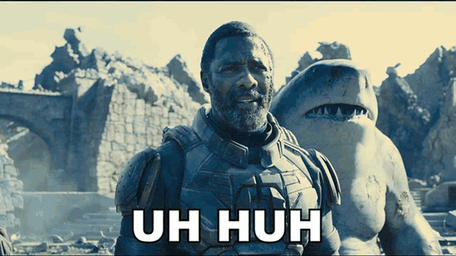 Uh Huh King Shark GIF