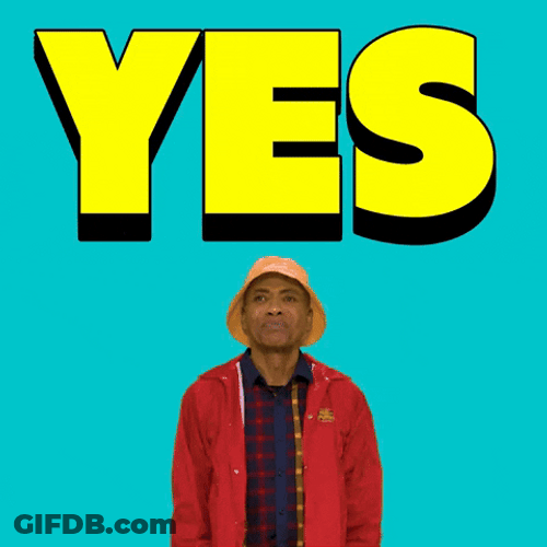 Uh Huh Old Black Guy Nodding Yes GIF