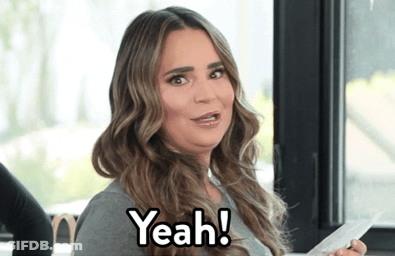 Uh Huh Rosanna Pansino Yeah GIF