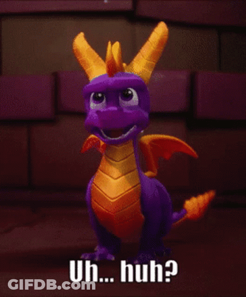 Uh Huh Spyro GIF