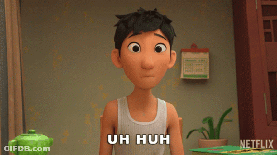 Uh Huh Wish Dragon GIF
