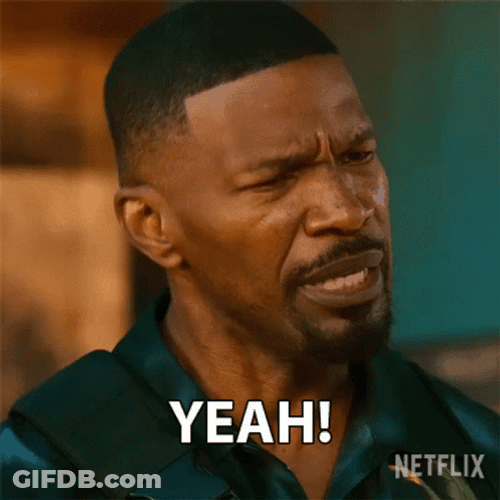 Uh Huh Yeah Jamie Foxx GIF