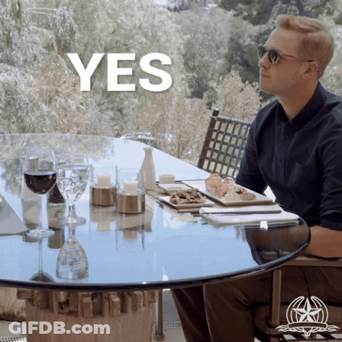 Uh Huh Yes Great Alright Blonde Guy GIF