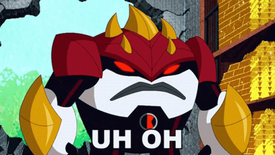 Uh Oh Ben 10 Attack GIF