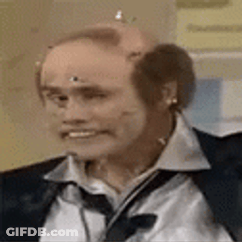 Uh Oh! Hair On Fire GIF
