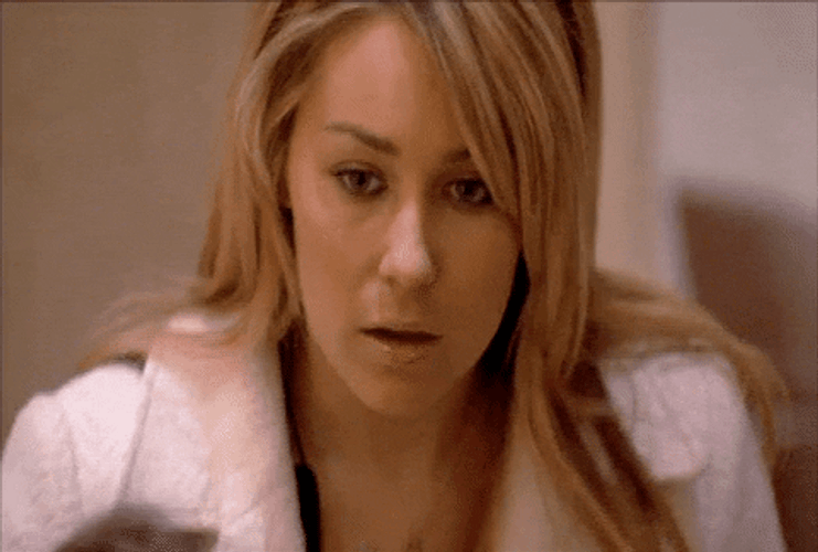 Uh Oh Reaction Lauren Conrad GIF