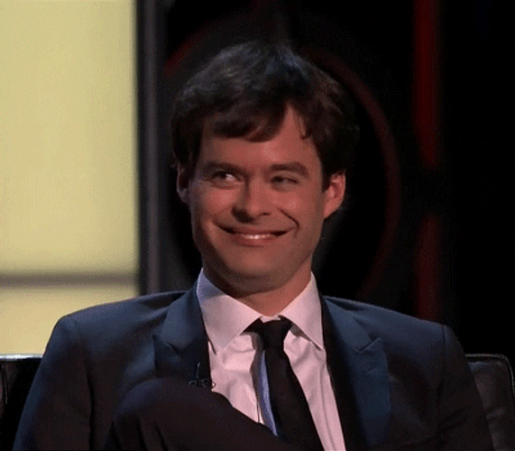 Uh Oh Shocked Bill Hader GIF