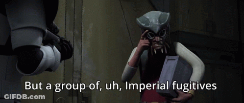 Uh Rebels I Believe They Just Fled The Area GIF