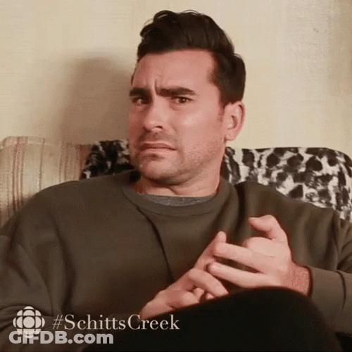Uh Uh Dan Levy GIF