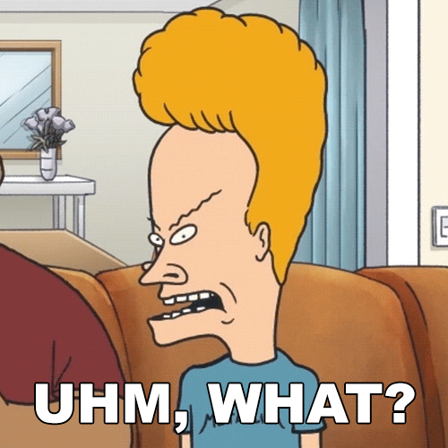 Uh What Beavis And Butthead GIF