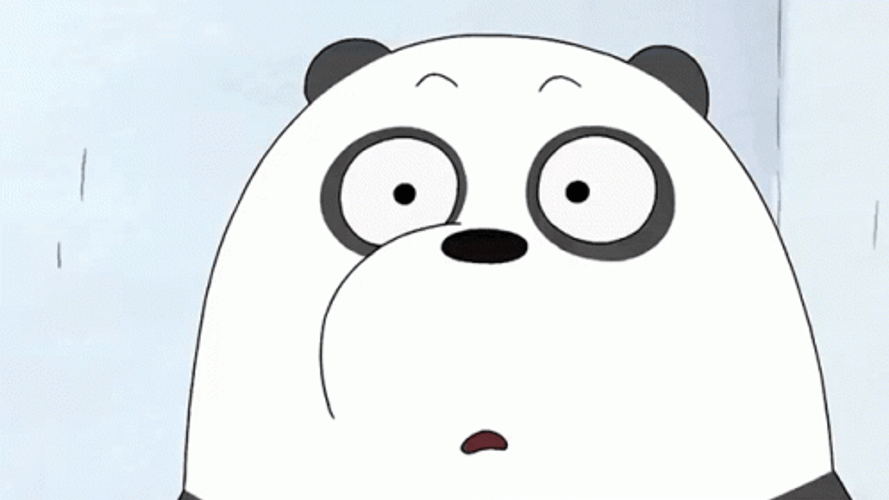 Uh What We Bare Bears Panda GIF