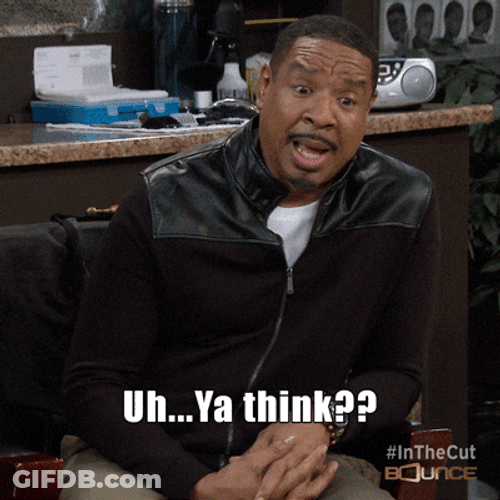 Uh Ya Think Duhhh Bounce GIF