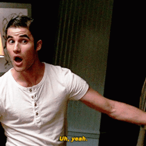 Uh Yeah Blaine Anderson GIF