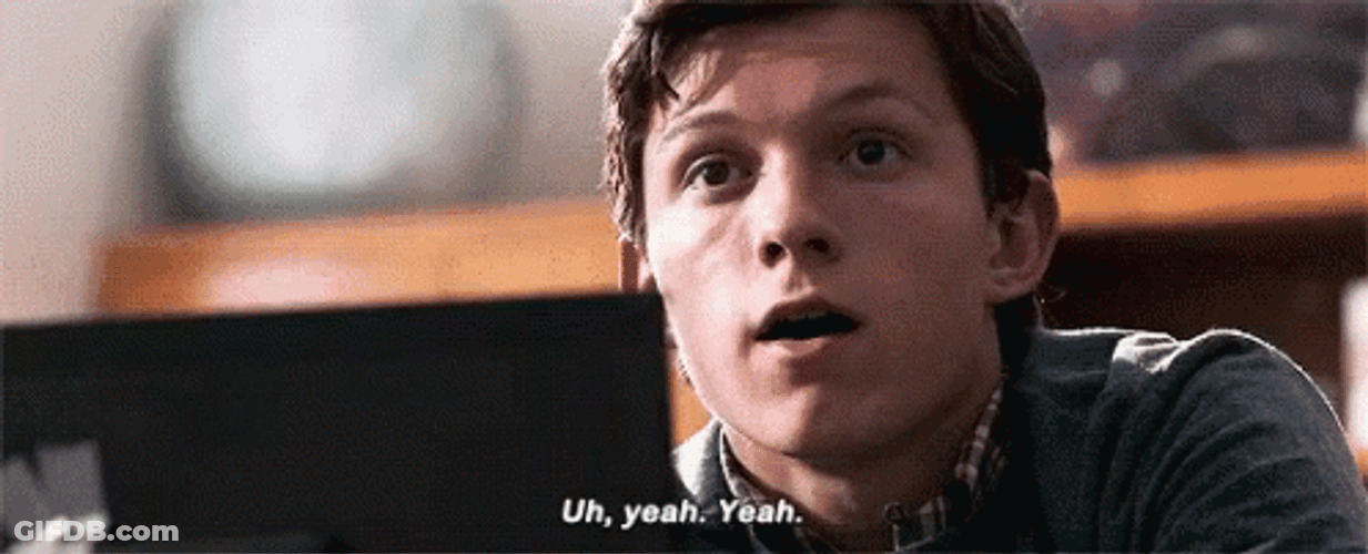 Uh Yeah By Tom Holland GIF