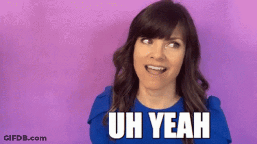 Uh Yeah Wendy Conrad GIF