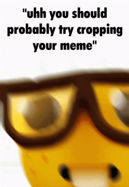 Uhh Nerd Emoji Cropping Meme GIF