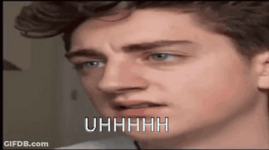 Uhh Space Out Confused GIF