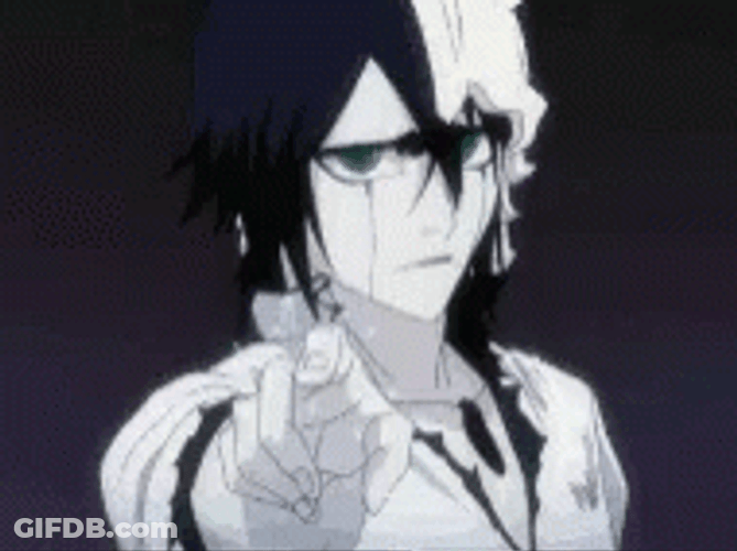 Ulquiorra Fire A Cero GIF