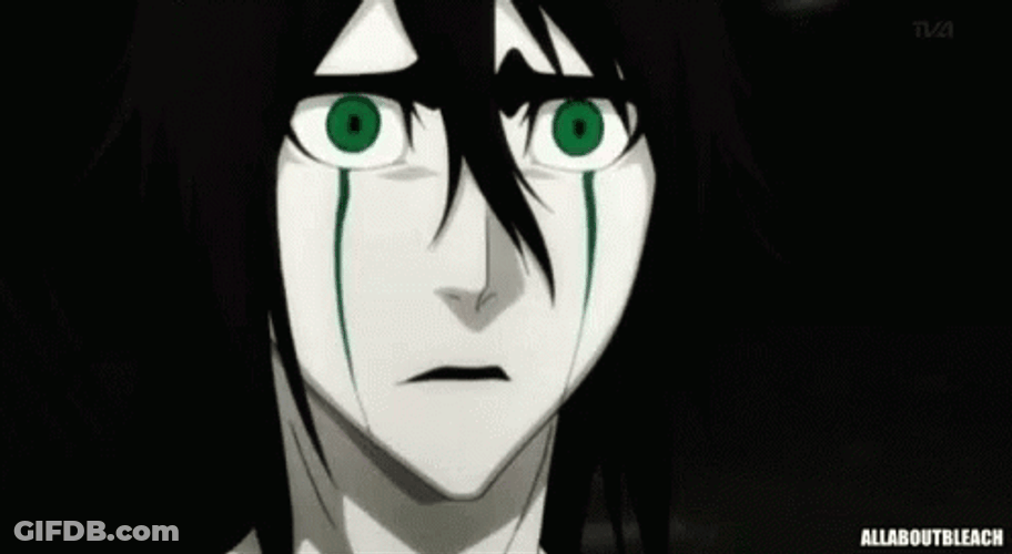 Ulquiorra Glowing Eyes GIF