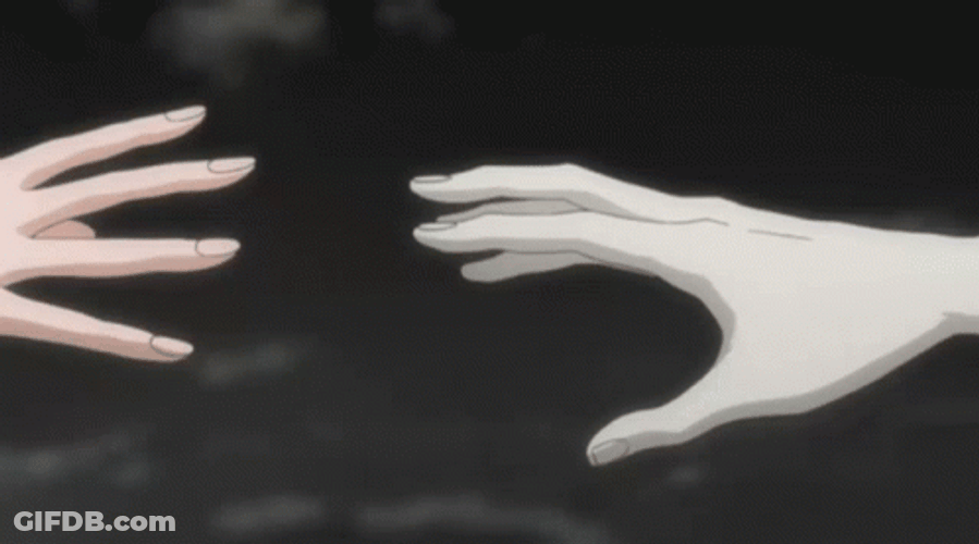 Ulquiorra Hand Grasp GIF