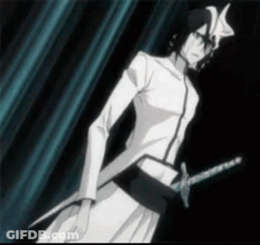 Ulquiorra Power Sword GIF