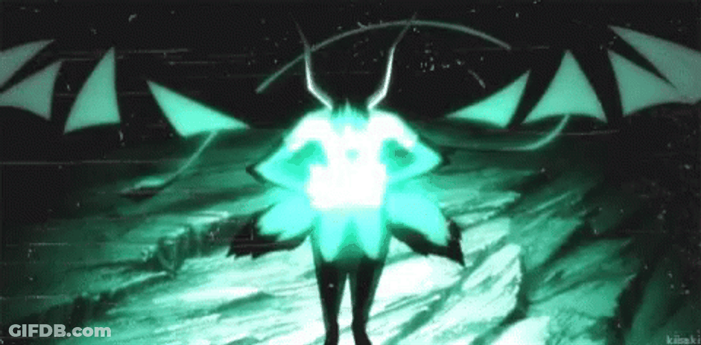 Ulquiorra Showing His Powers GIF