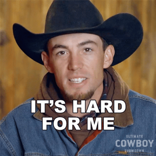 Ultimate Cowboy Showdown What Like Its Hard For Me GIF