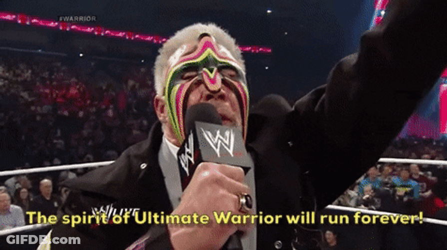 Ultimate Warrior Spirit GIF