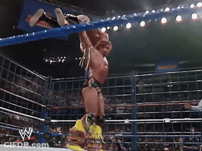 Ultimate Warrior Throwing Opponent GIF