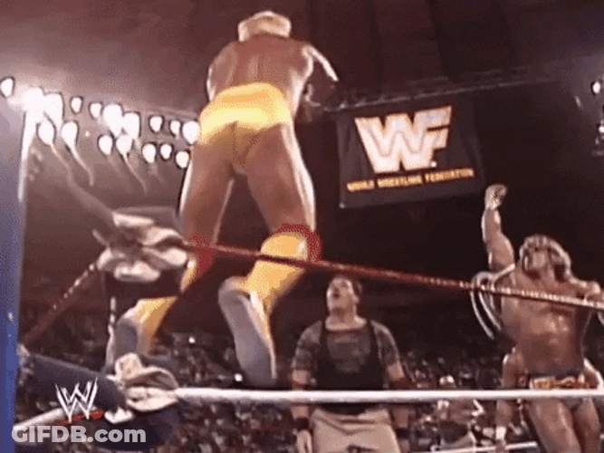 Ultimate Warrior Wrestling Ring GIF