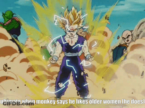Ultimate When Monkey Likes Older Women GIF