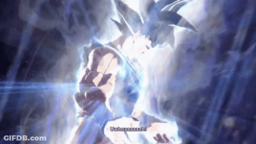 Ultra Instinct Goku GIF