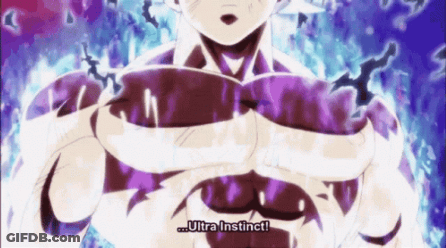 Ultra Instinct Goku GIF