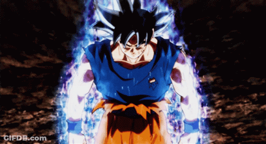 Ultra Instinct Goku Bow His Head GIF