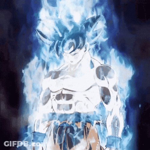Ultra Instinct Goku Drip GIF