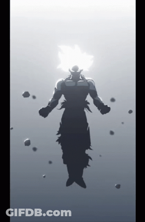 Ultra Instinct Goku Manga GIF