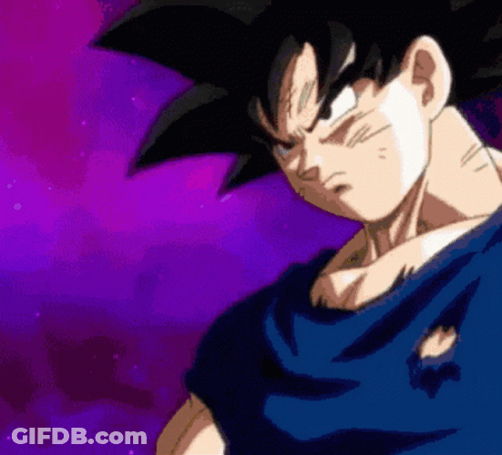 Ultra Instinct Goku Power Unleashed GIF