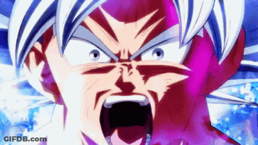 Ultra Instinct Goku GIF