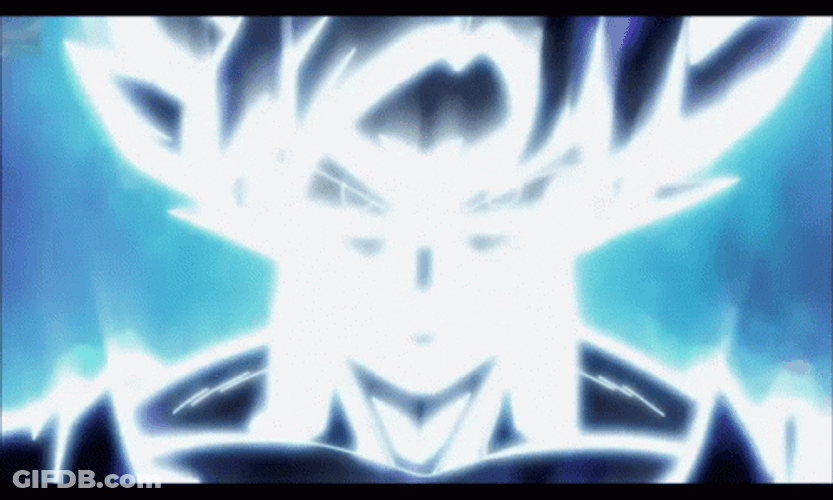 Ultra Instinct Goku GIF