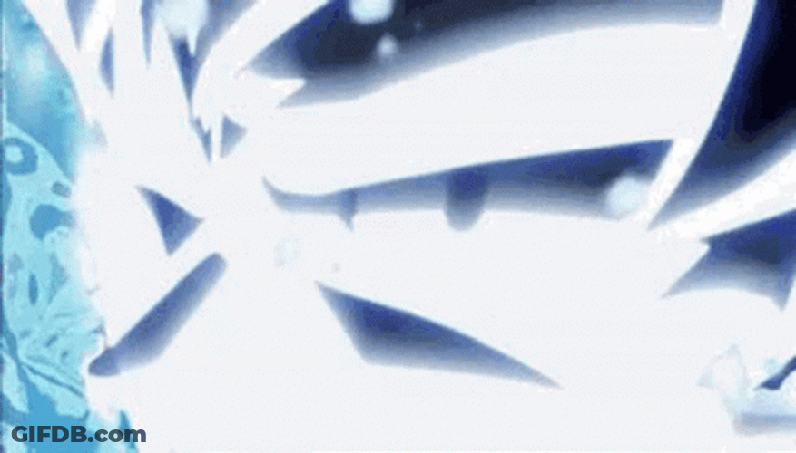 Ultra Instinct Goku GIF
