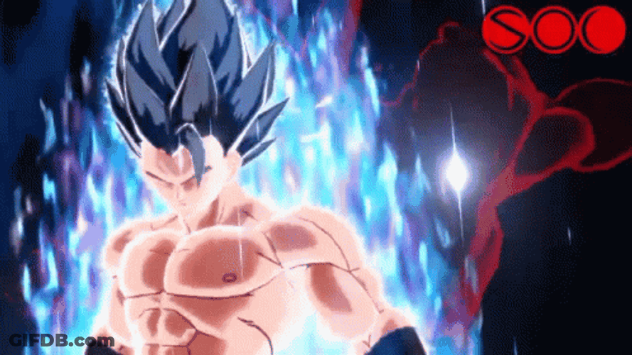 Ultra Instinct Goku GIF