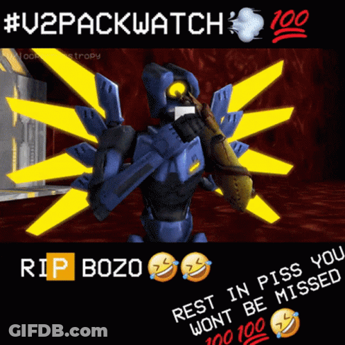 Ultrakill Rip Bozo GIF