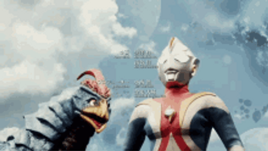 Ultraman Gaze Sidekick Success Win GIF