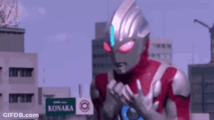 Ultraman Winning Power Villain Pain GIF