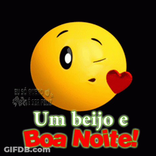 Um Beijo E Boa Noite GIF