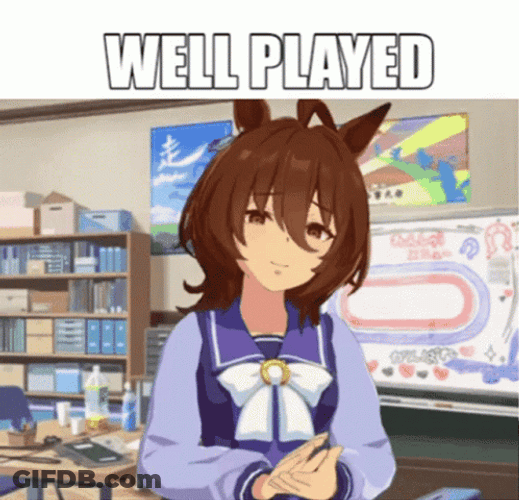 Uma Musume Well Played GIF