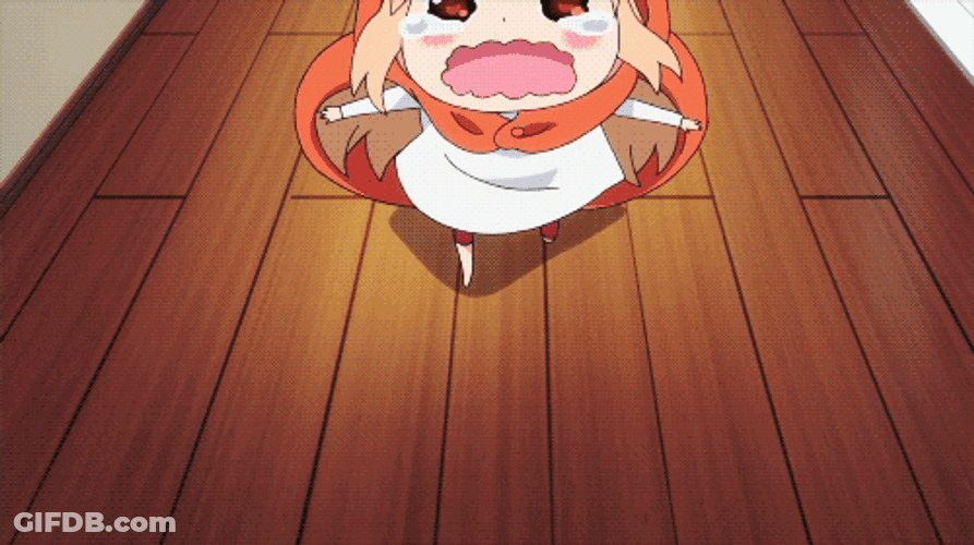 Umaru Attacking Taihei GIF